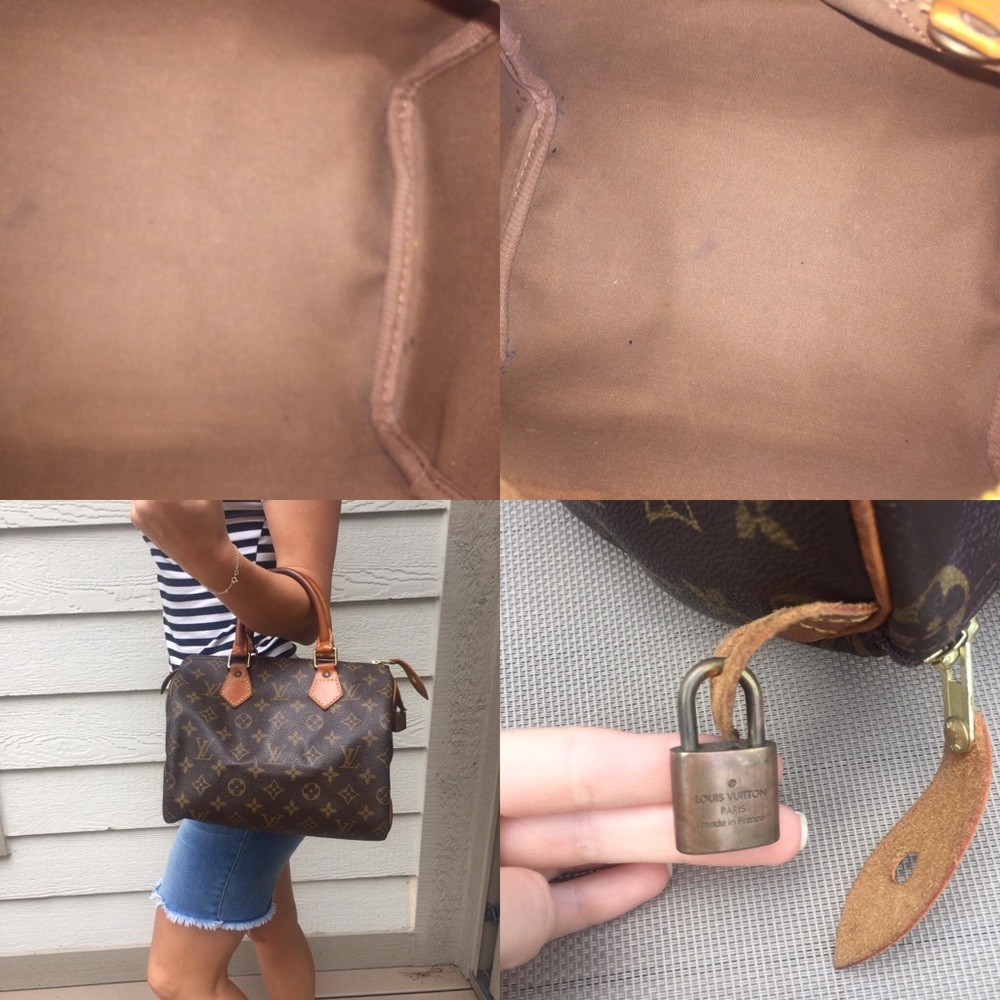 💯Authentic Louis Vuitton Speedy 25 vintage bag