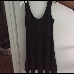 Black casual dress