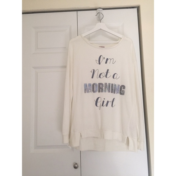 Juicy Couture Sweaters - Juicy Couture I'm Not a Morning Girl Sweater