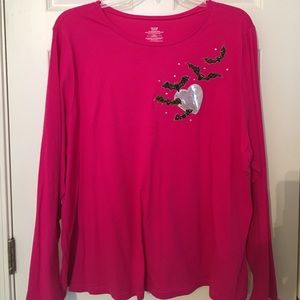 3X Berry Batty Halloween T-shirt 🦇💛