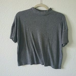 High Neck Box Tee