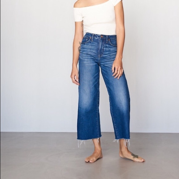Wide leg cropped jeans - Picture 3 of 3