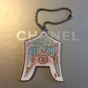 Authentic Chanel canopy keychain