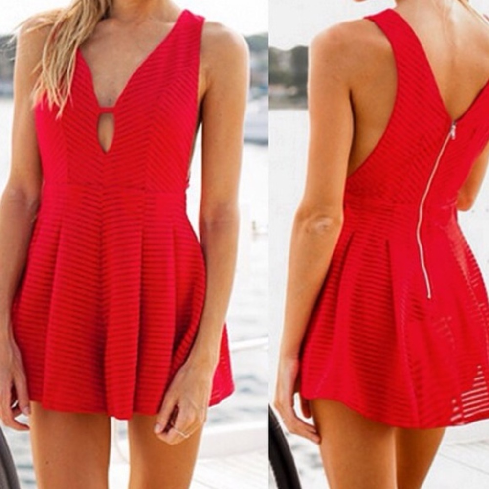 Red Summer Dress