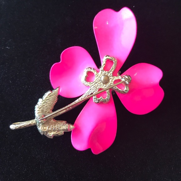 Vintage Sarah Coventry Flower brooch - Picture 2 of 6