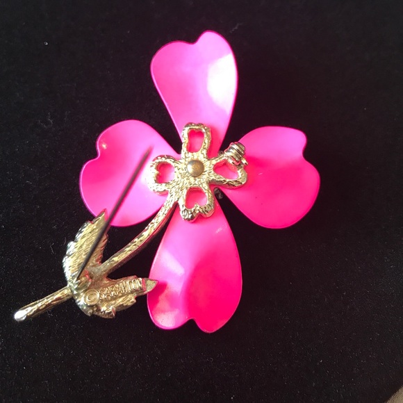 Vintage Sarah Coventry Flower brooch - Picture 3 of 6