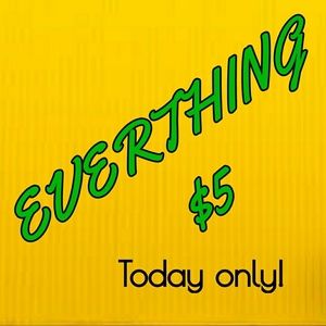 Everything must go