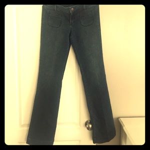 Ann Taylor Loft wide leg jeans