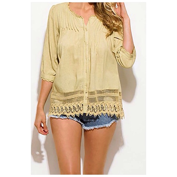 Boho Lace Blouse - Picture 8 of 11