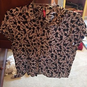 H&M Mickey Mouse Top