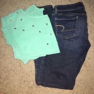American Eagle jeans!