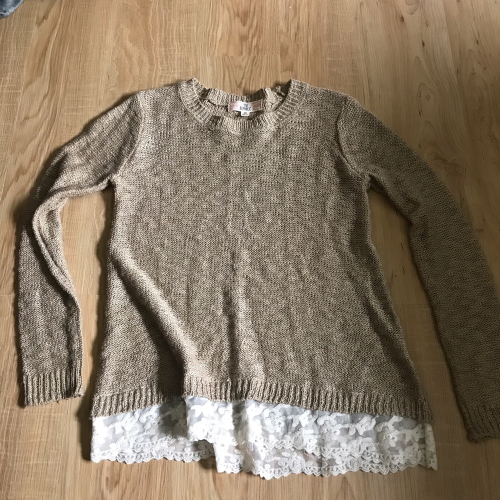 Tan Sweater
