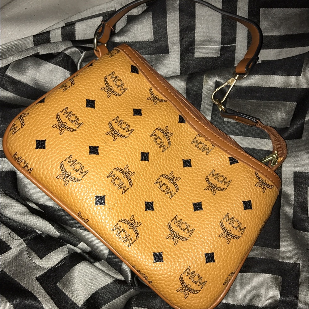 MCM wristlet