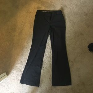 Black dress pants editor style from Express