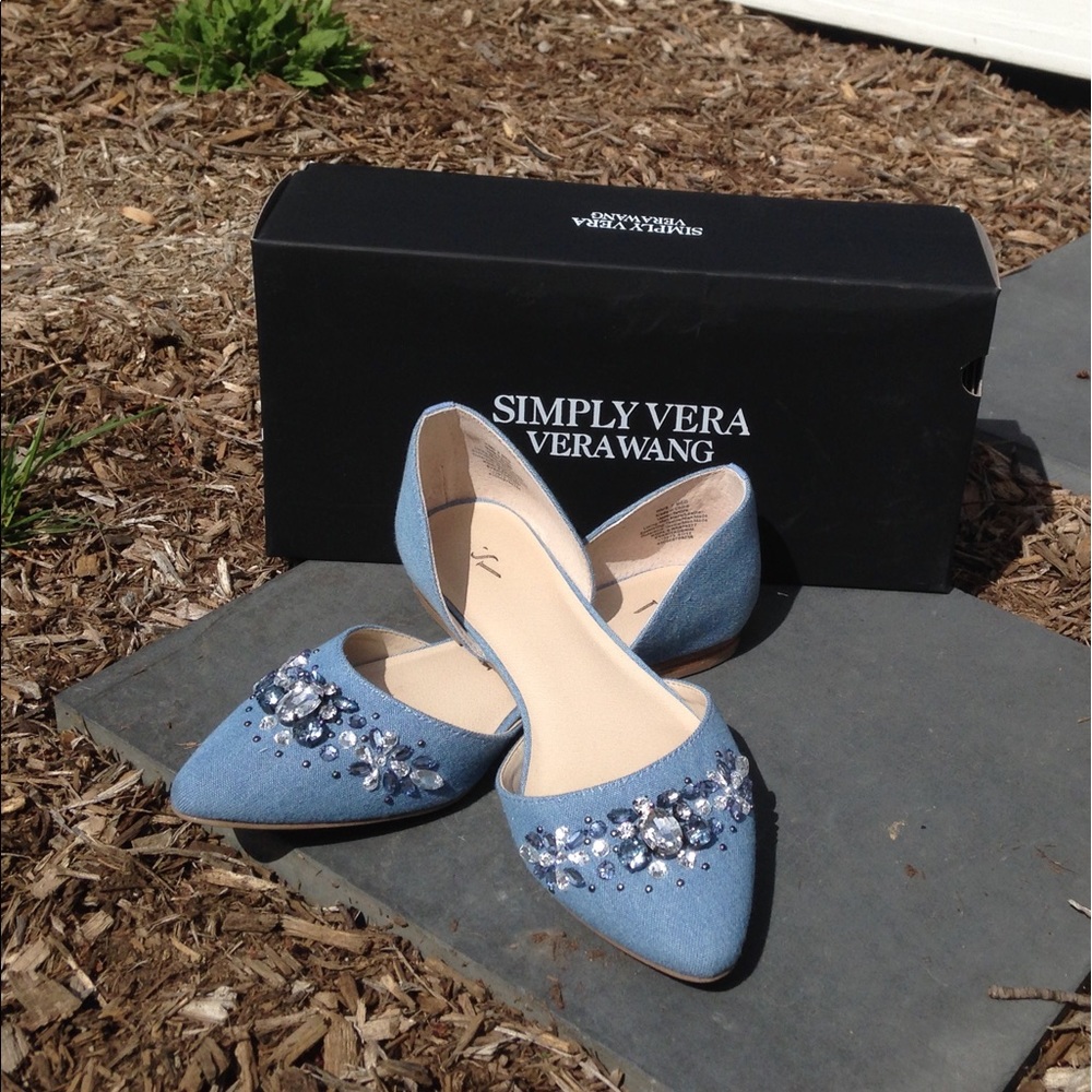 Simply Vera Anita Denim Flats