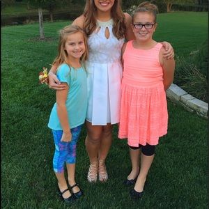 High neck beaded dress