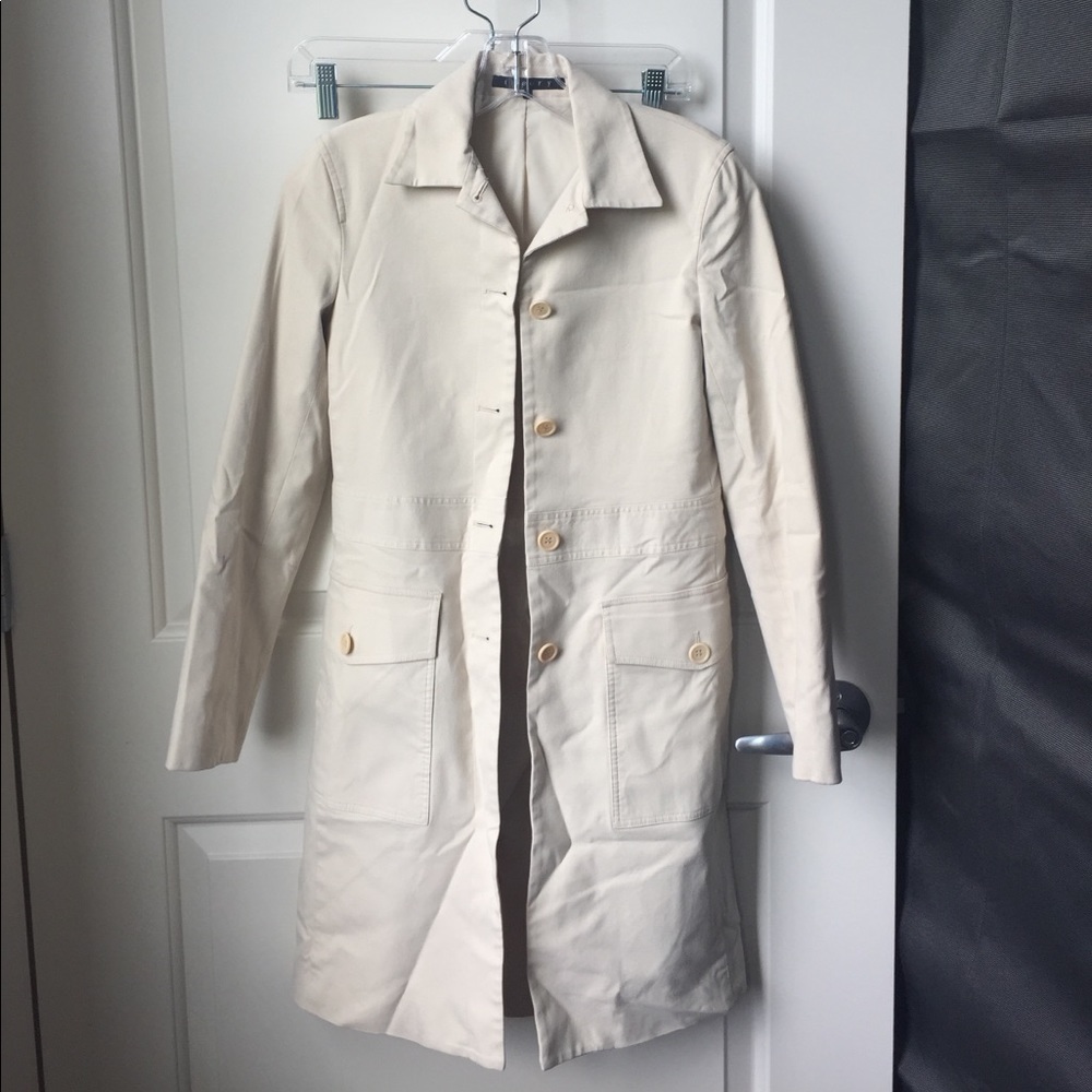 Theory womens canvas coat
