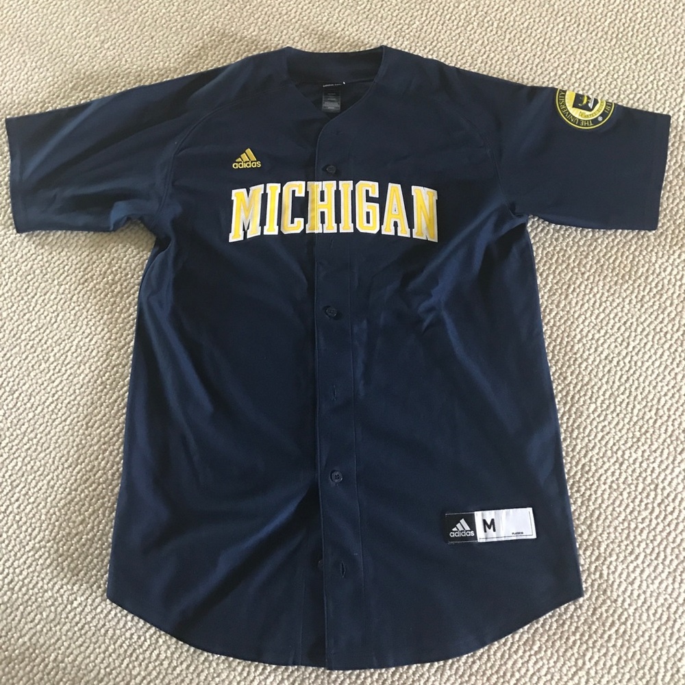 University of Michigan baseball jersey