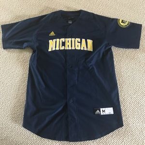 University of Michigan baseball jersey