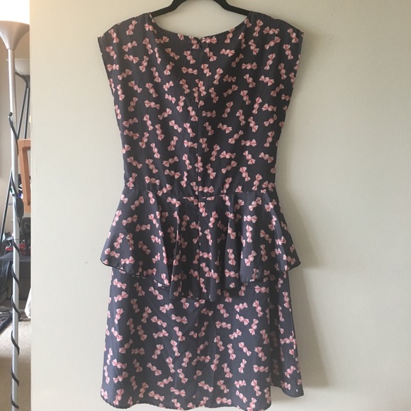 NWOT Peplum Dress Candy Print size Medium - Picture 3 of 4