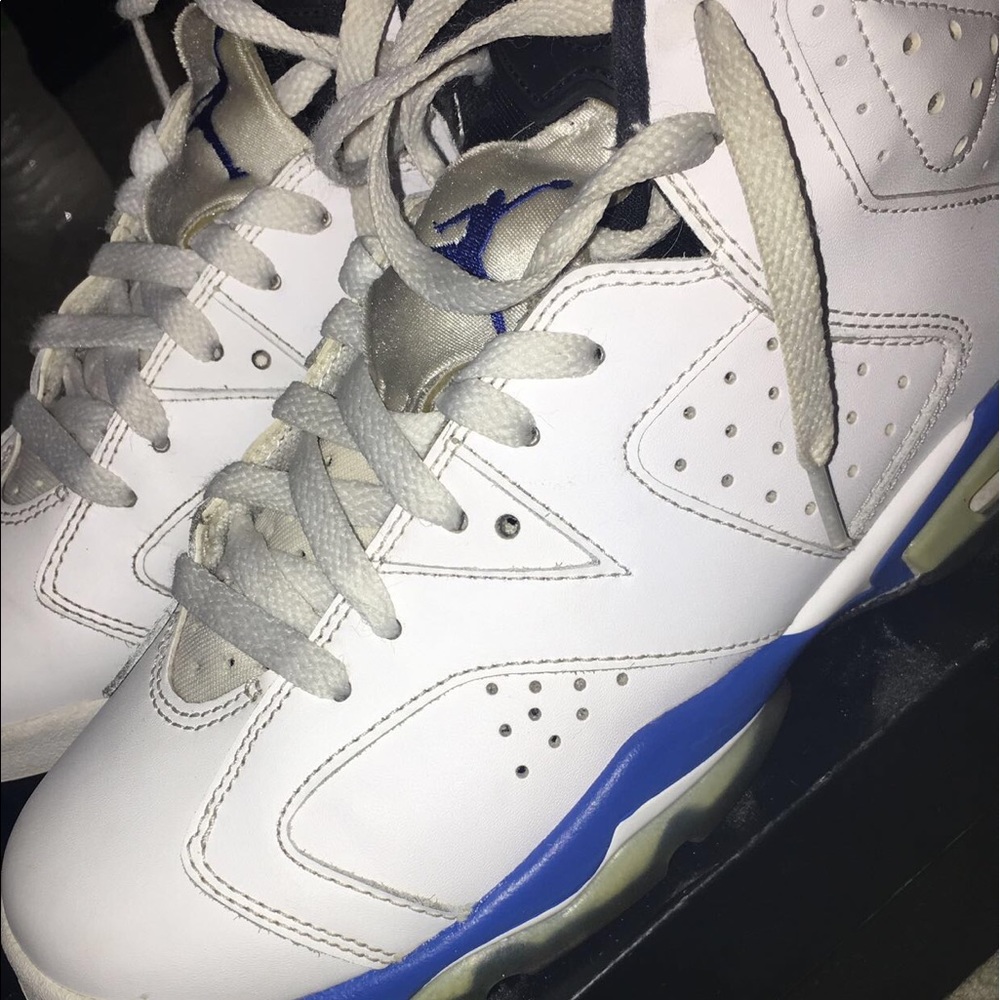 Jordan Retro Sport Blue 6's