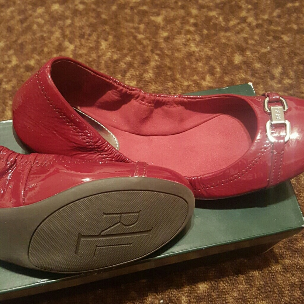 Brand new Ralph  Lauren flats