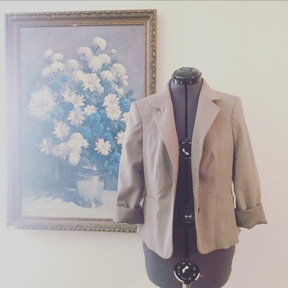 The Limited * Taupe Blazer