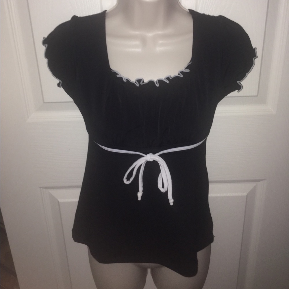 black blouse