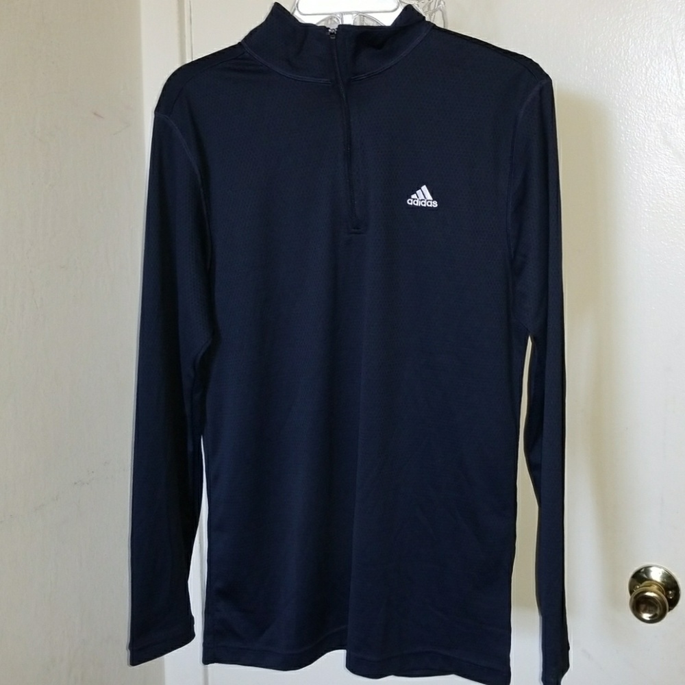 Adidas sz.S pullover quarter zipper