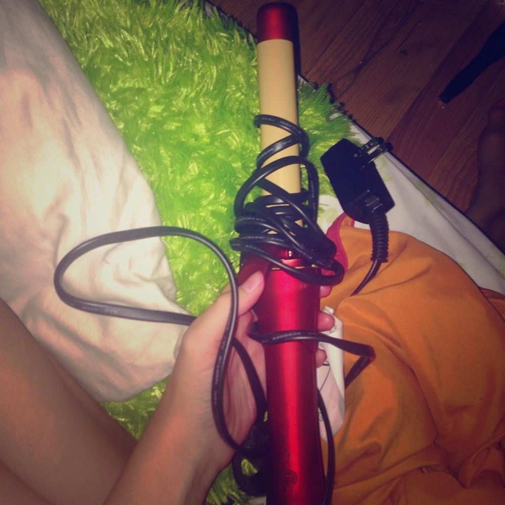 Chi self rotating curling iron
