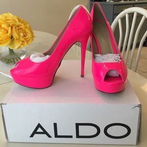Pink Aldo heels