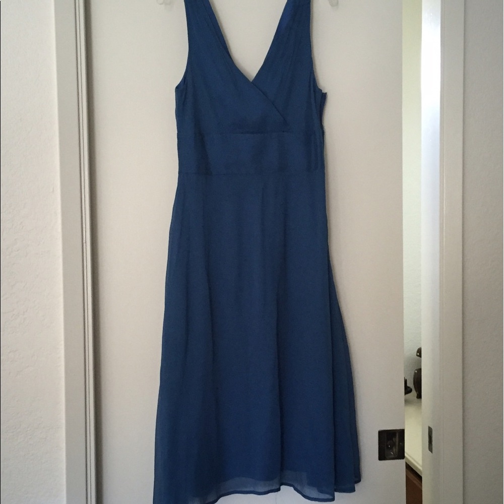 J crew v-neck dress