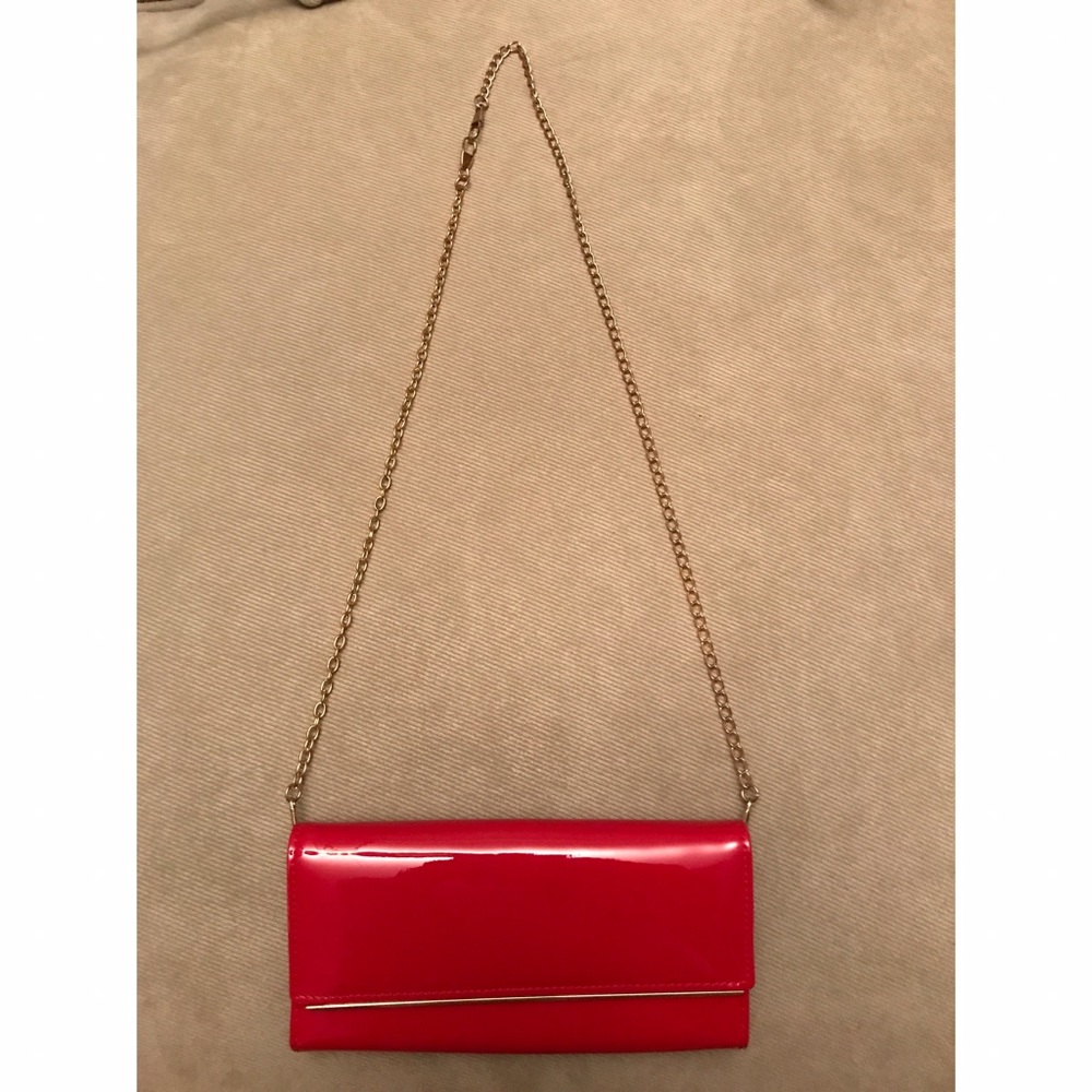 LF Red Clutch Purse