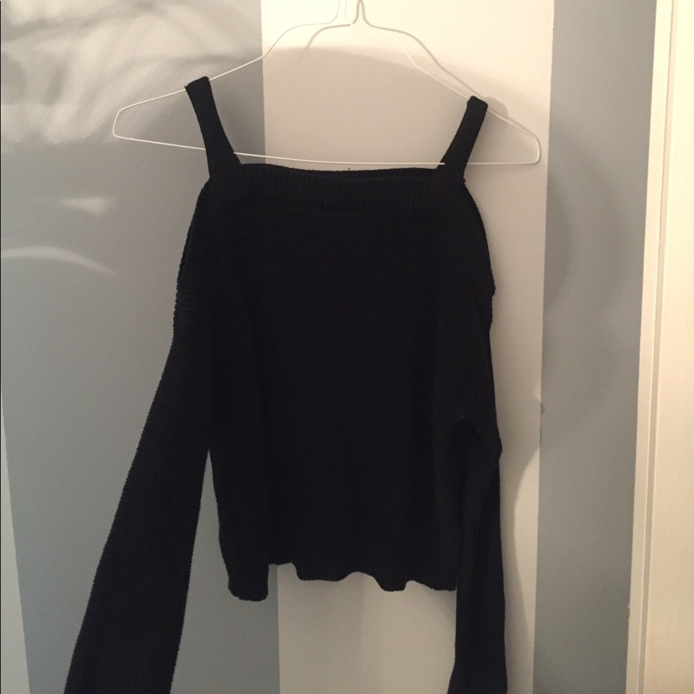 Off the shoulder sweater