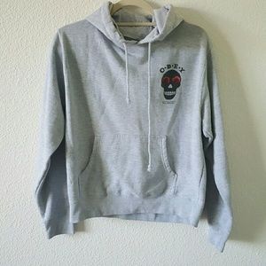 OBEY Unisex Skull Hoodie