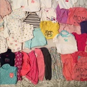 Baby girl clothes 3-6 months and 6 months