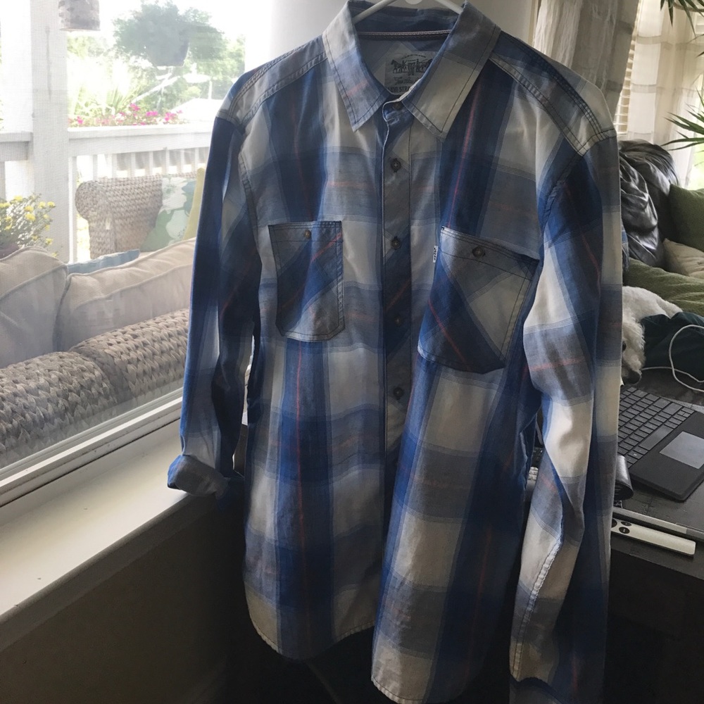 Button down long sleeve shirt