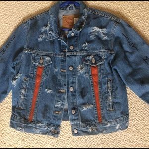 Levi's Strauss "NSTY" custom jacket