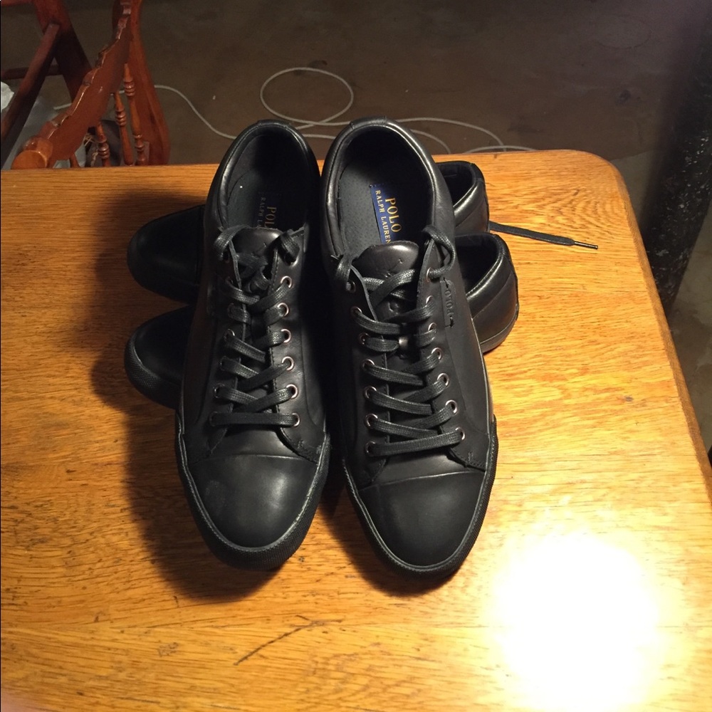 2 pairs Polo sneakers, one new