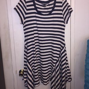 Forever 21 Plus Size Horizontal Striped Dress