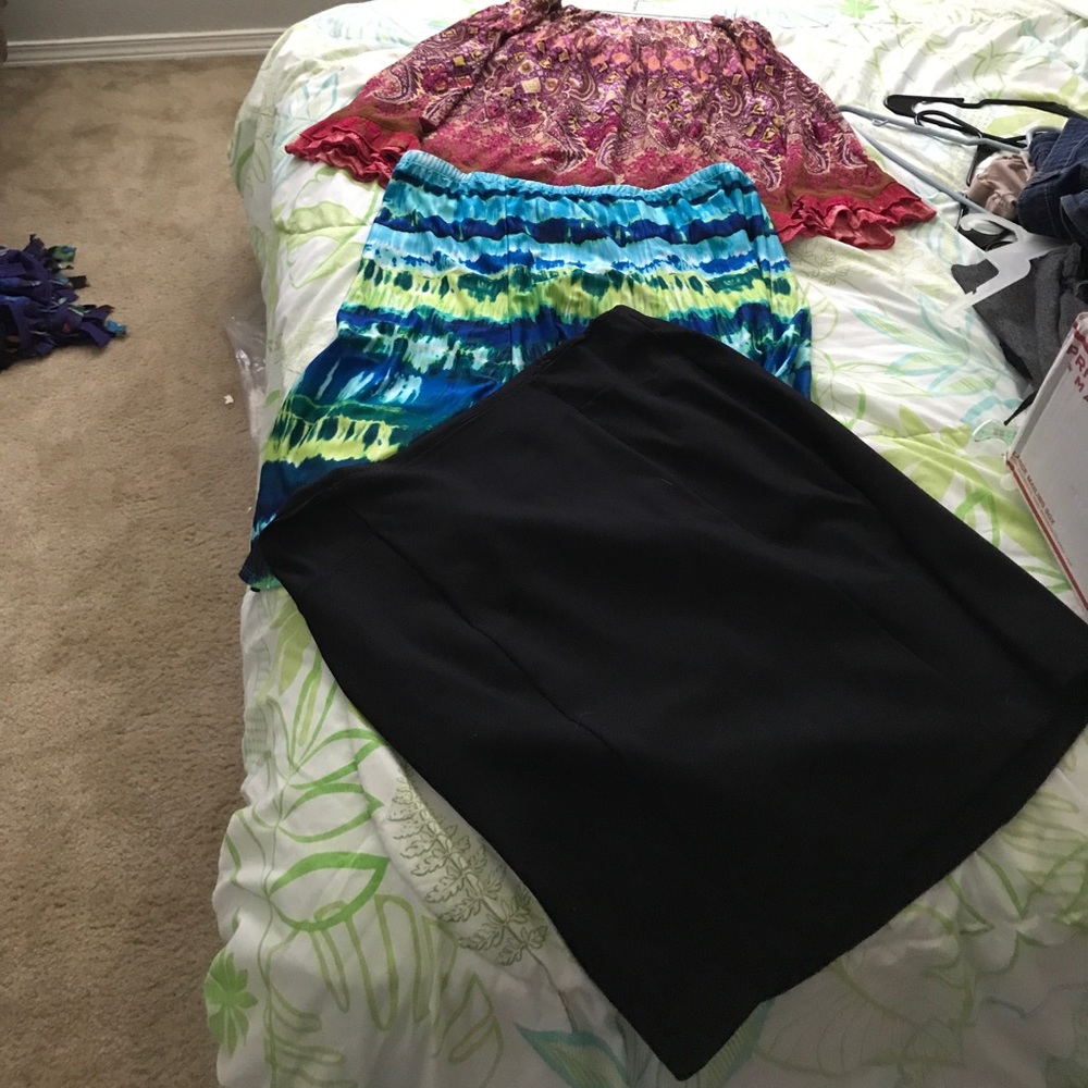Skirts $ 4 each