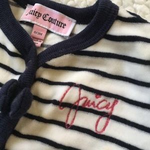Juicy couture baby girl bodysuit