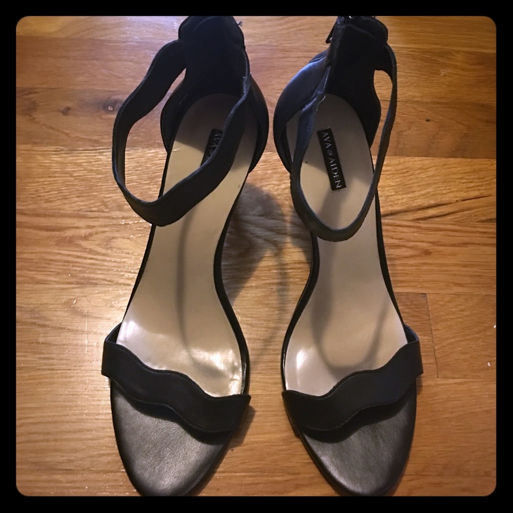 Ava & Aiden black heels.