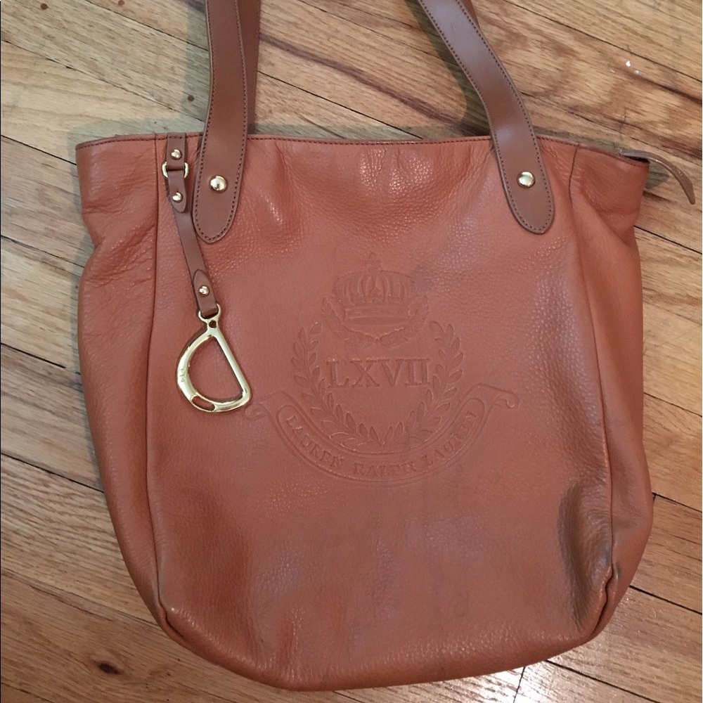 Ralph Lauren Leather Shoulder Bag