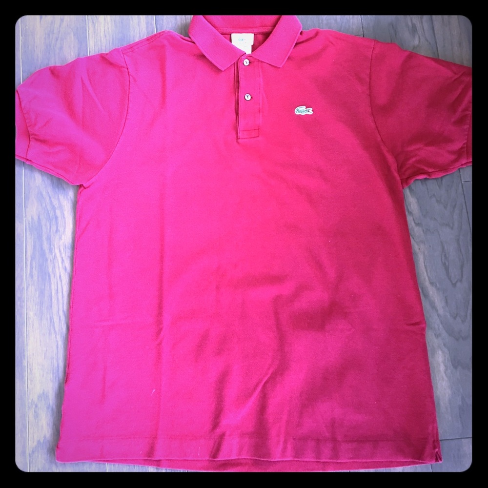 Lacoste Polo Shirt (Red)
