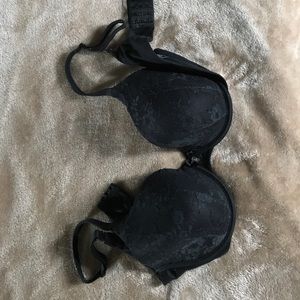 Victoria Secret black lace bra 38D
