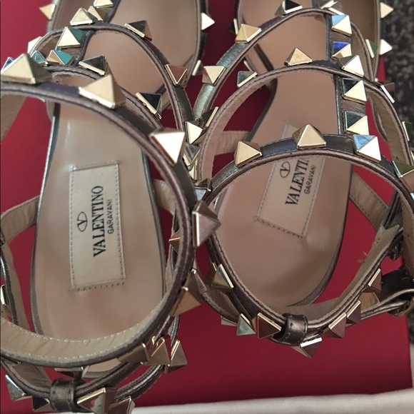 Valentino Rockstud Leopard Calf-Hair 65mm pump, 37 - Picture 2 of 8