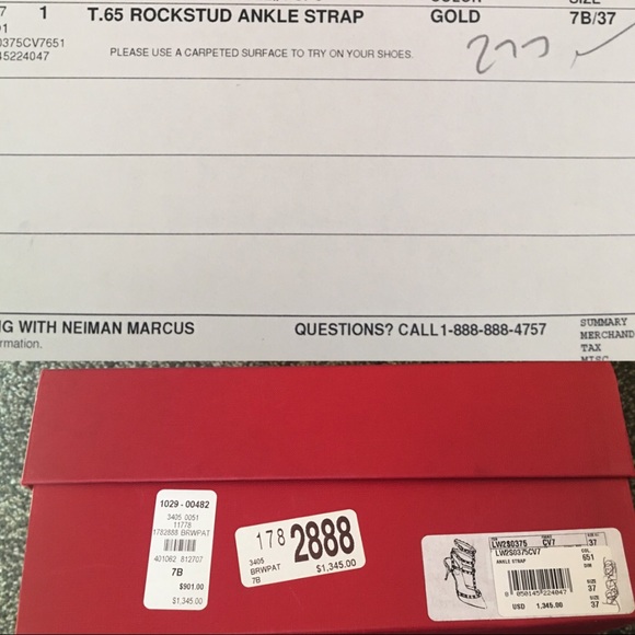 Valentino Rockstud Leopard Calf-Hair 65mm pump, 37 - Picture 6 of 8