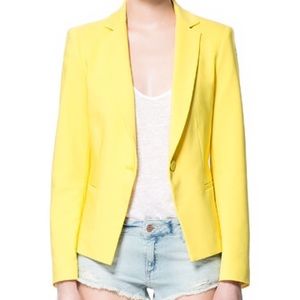Yellow Blazer