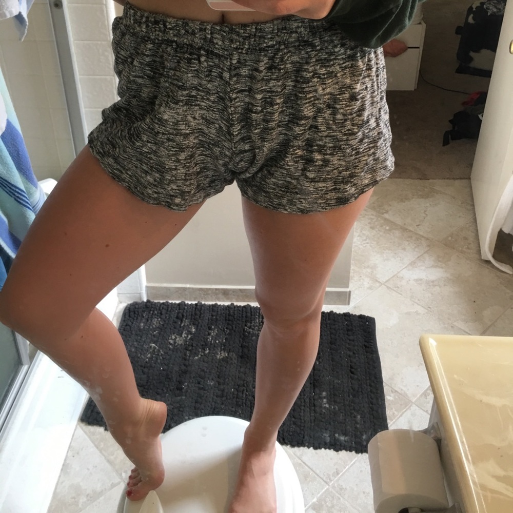 Brandy Melville high-waisted loose shorts